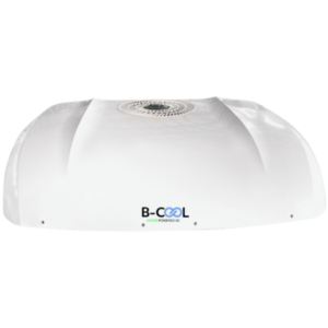 The B-COOL9000RM, our most popular midsized Roof Mounted air conditioner, is a fully self-contained roof mount unit. It can be perfectly suited for camper vans, RV, agricultural equipment and industrial equipment.